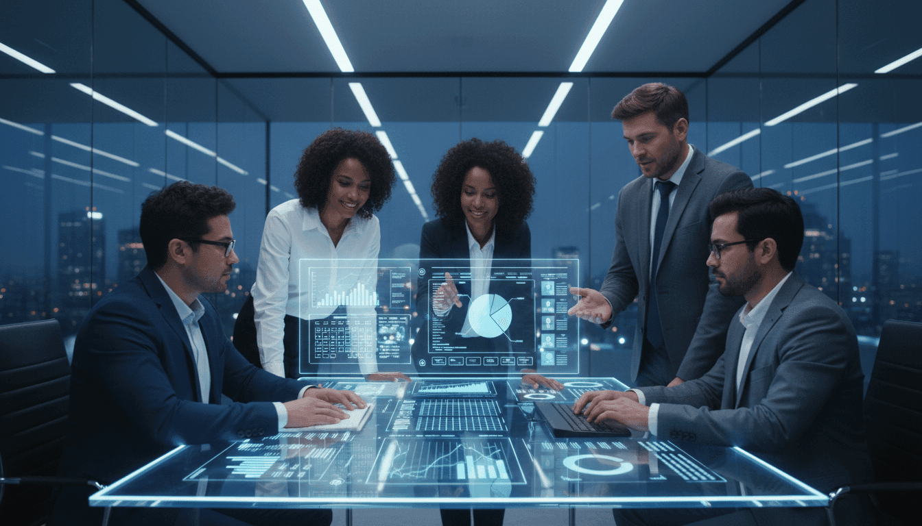 Divers HR team bespreekt aanwerving met automatisering tools