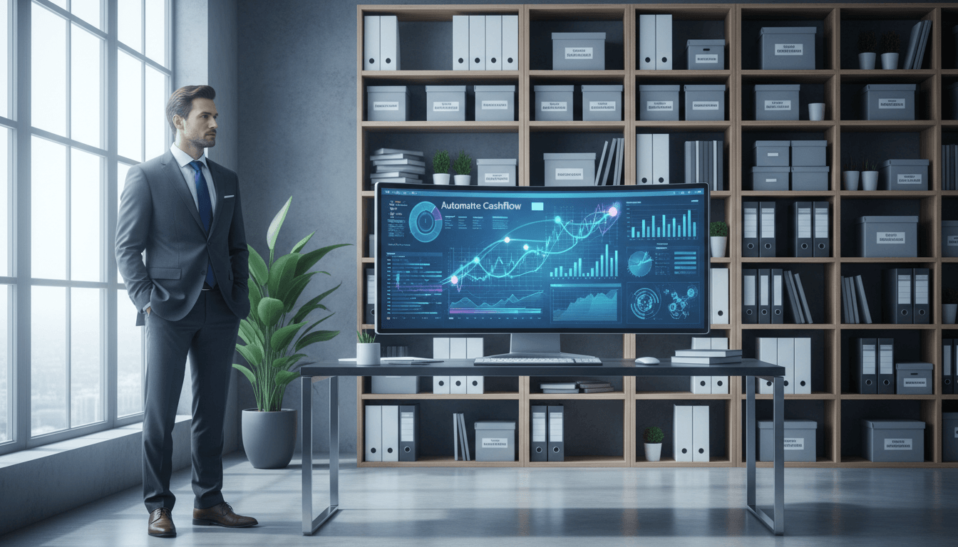 Financieel analist berekent operationele cashflow nauwkeurig