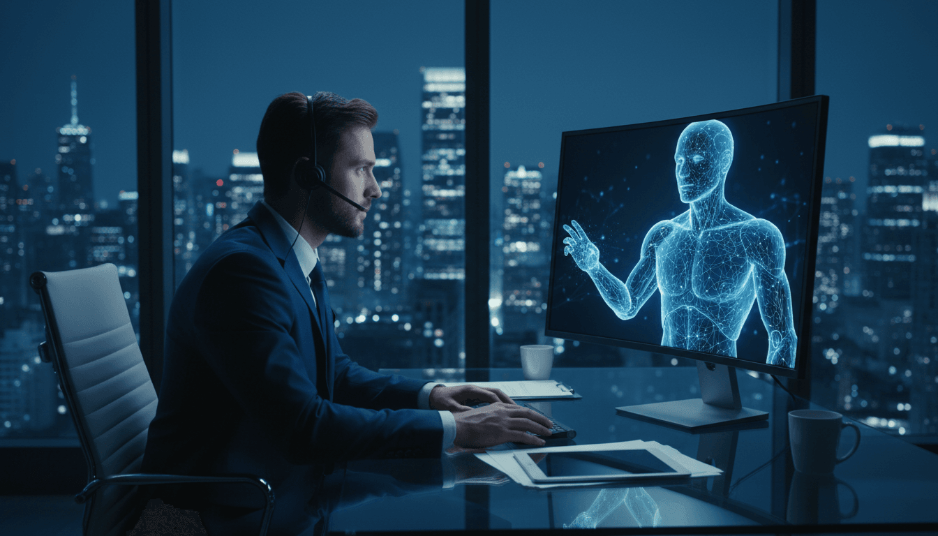 Professionele verkoper doet offerte opvolging met AI assistant