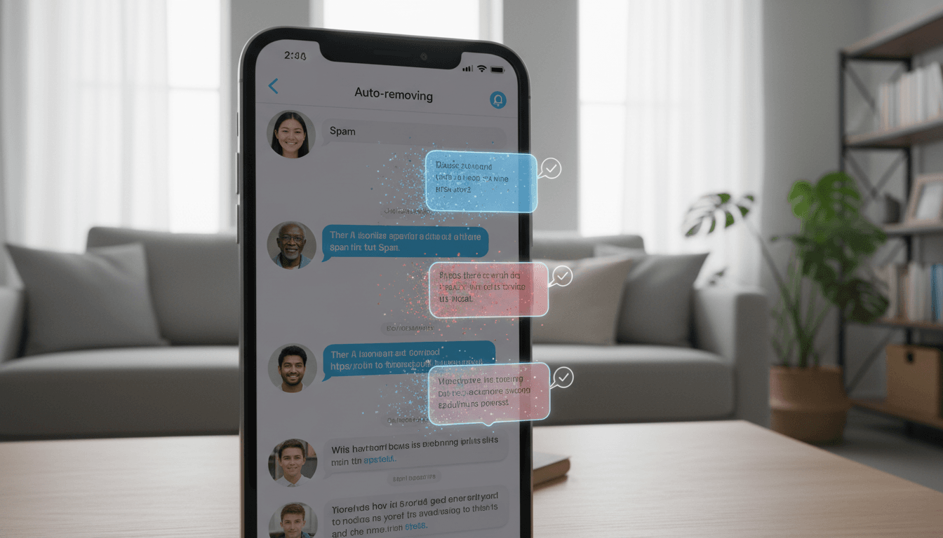 WhatsApp groep gebruikt AI voor spam moderatie analyse