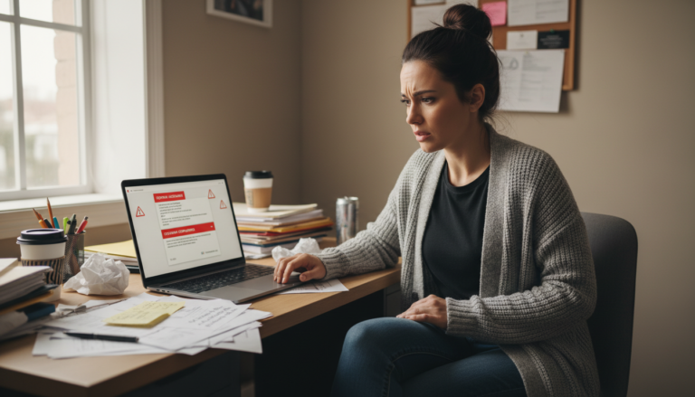 Een ondernemer worstelt met opvolging en alerts